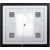 картинка Зеркало BelBagno Kraft 50 SPC-KRAFT-500-800-LED-TCH-WARM-NERO с подсветкой Черное с сенсорным выключателем и подогревом от магазина Сантехстрой