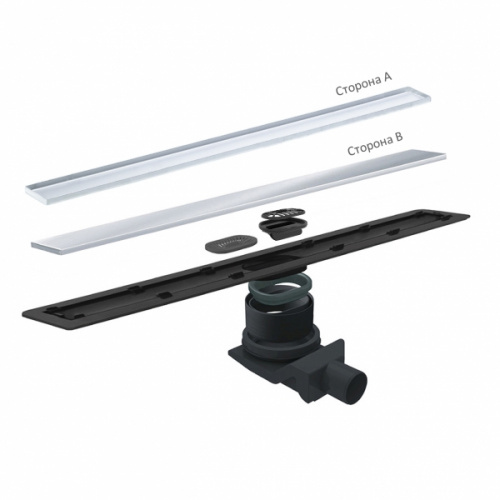 картинка Трап для душа BETTOSERB Confluo Frameless Line 850 13701233 с решеткой от магазина Сантехстрой