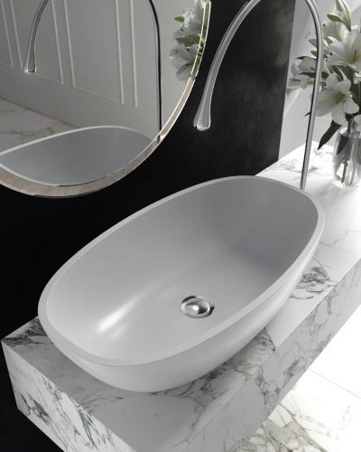 картинка Раковина TEFIA 64x35 Soft Rock от магазина Сантехстрой