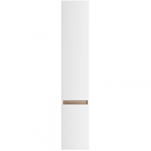 картинка M85ACHR0306WG X-Joy, шкаф-колонна, подвесной, правый, 30 см, цвет: белый, глянец от магазина Сантехстрой