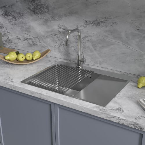 картинка Кухонная мойка Reflexion Maggiore RX2365SS полированная сталь от магазина Сантехстрой