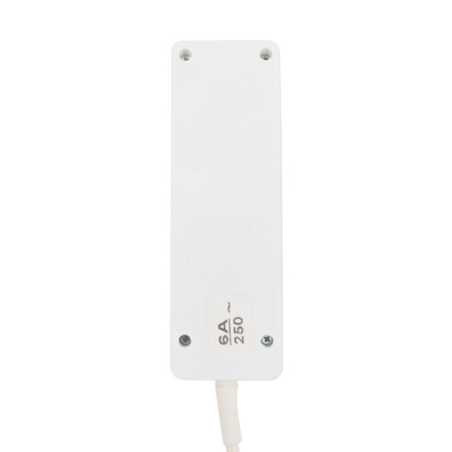 картинка Удлинитель PROconnect 3 гнезда,  5 м,  3х0.75 мм²,  с/з,  с кнопкой,  белый от магазина Сантехстрой