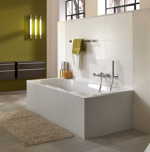 картинка Квариловая ванна Villeroy&Boch Oberon 180x80 UBQ180OBE2V-01 без гидромассажа от магазина Сантехстрой