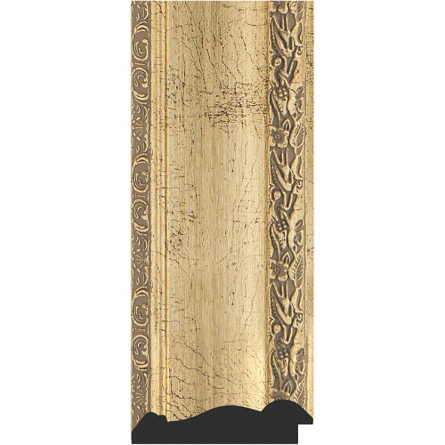 картинка Зеркало Evoform Exclusive 172х82 BY 3610 с фацетом в багетной раме - Состаренное серебро с орнаментом 120 мм от магазина Сантехстрой