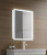 картинка Зеркало-шкаф AZARIO Киото 60 (600х800) c подсветкой и диммером (LED-00002359) от магазина Сантехстрой