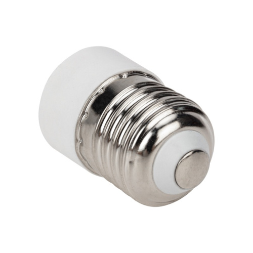 картинка Переходник цокольный E27-E14 белый REXANT от магазина Сантехстрой