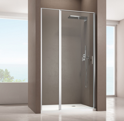 картинка 3.31037.00 PRIORITY, Дверь 8мм, 1600мм стекло Optiwhite, Easyclean, хром (294066) от магазина Сантехстрой
