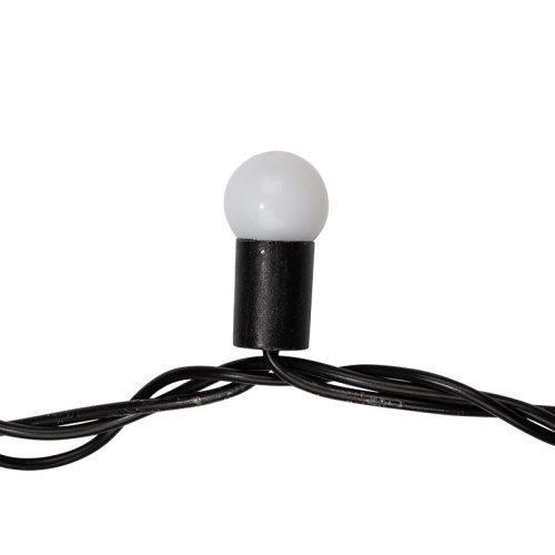 картинка Гирлянда LED ClipLight - МУЛЬТИШАРИКИ 24V,  3 нити по 20 м,  свечение с динамикой,  цвет диодов RGB от магазина Сантехстрой