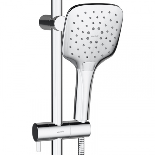 картинка 931001000 Eclipse, душ. комплект: ручн.душ 3 ф-ии 120 мм, штанга 700 мм, хром от магазина Сантехстрой