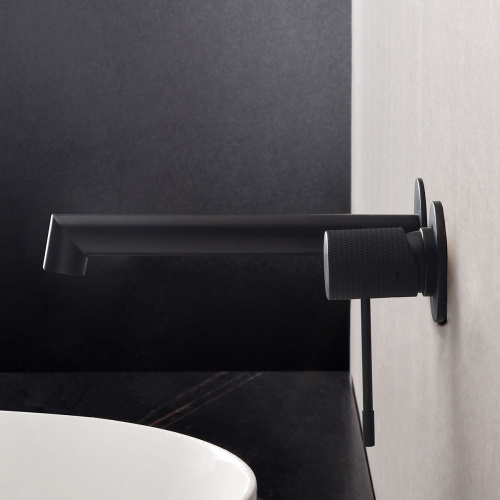 картинка Смеситель для раковины Desire VBFW-1D1MB встраиваемый однорычажный, черный от магазина Сантехстрой