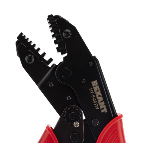 картинка Кримпер для обжима двойных штыревых наконечников 2x(0.5-6.0) мм² (HT-5-26TW) REXANT от магазина Сантехстрой