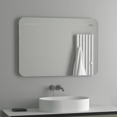 картинка Зеркало Evoform Ledline BY 2147 100х70 от магазина Сантехстрой