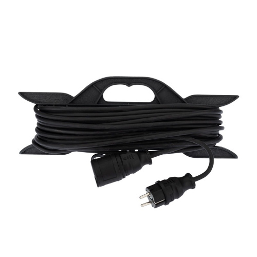 картинка Удлинитель-шнур на рамке REXANT КГ 3х1.5, 20 м,  морозостойкий,  с/з,  16 А,  3500 Вт,  IP44 (Сделано в России) от магазина Сантехстрой