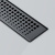 картинка W01SC-P11-040-01BM MasterFlow Трап для душа линейный универс затвор Cut Gradient 40см цвет черн мат от магазина Сантехстрой