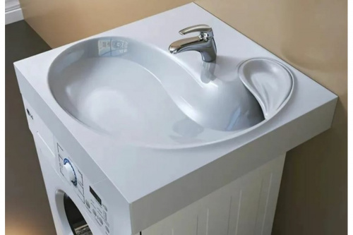 картинка Раковина Reflection beta для установки над стиральной машиной (60x60 см) RF6060BT от магазина Сантехстрой