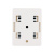 картинка Розетка компьютерная внешняя,  1-порт FTP RJ-45 (8P8C),  CAT 6 REXANT от магазина Сантехстрой