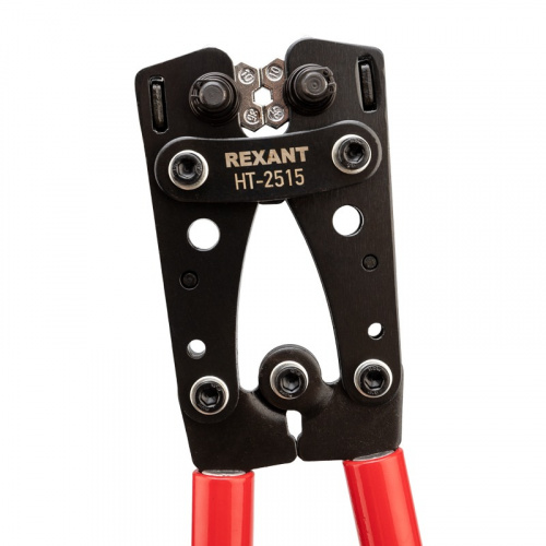 картинка Кримпер HT-2515 для обжима силовых наконечников и гильз 6, 10, 16, 25, 35, 50 мм² REXANT от магазина Сантехстрой