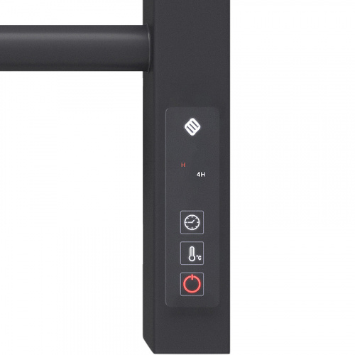 картинка Электрический полотенцесушитель Terminus Сицилия П6 450х600 КС 4670078543004 Черный муар от магазина Сантехстрой