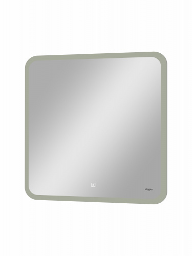 картинка Зеркало Reflection Blink с LED подсветкой и сенсорным выключателем 600*600мм от магазина Сантехстрой