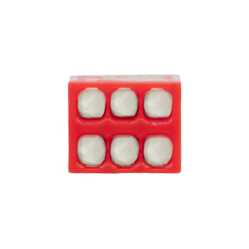 картинка Экспресс-клемма с пастой REXANT СМК 2273-246, 6-проводная 0.5-2.5 мм²,  прозрачная (100 шт. /уп. ) от магазина Сантехстрой