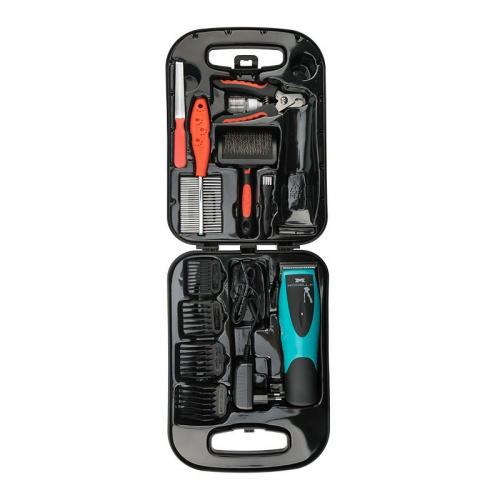 картинка Машинка - триммер для стрижки домашних животных,  аккумуляторная 5 Вт (MHC-01J-Turbo) MONELLA от магазина Сантехстрой