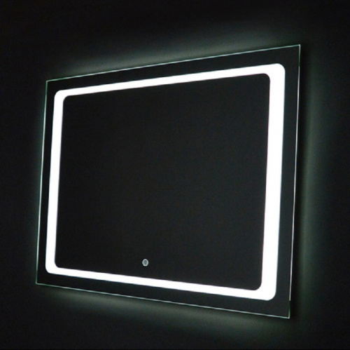 картинка Зеркало AZARIO Фортуна 800х600, LED-подсветка с диммером, сенсорный выключатель (ФР-00000947) от магазина Сантехстрой