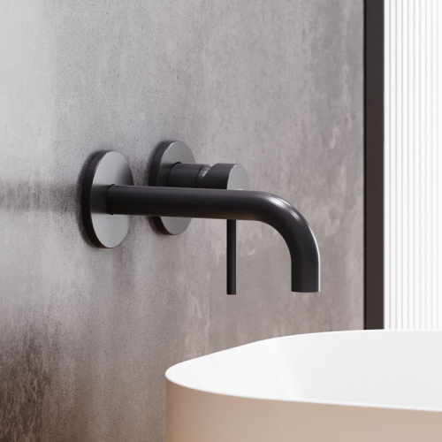 картинка 360260300 Scandinavian Pure, встраиваемый смеситель для раковины, чёрный от магазина Сантехстрой