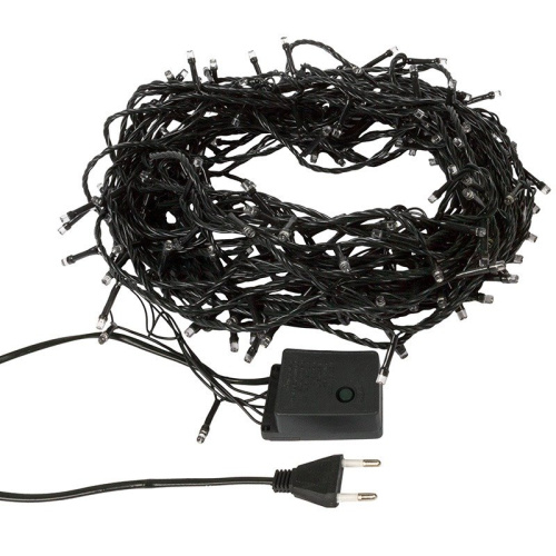 картинка Гирлянда светодиодная универсальная 120 LED МУЛЬТИКОЛОР 12 метров с контроллером от магазина Сантехстрой