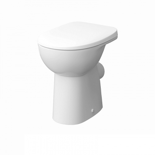 картинка Унитаз напольный Керамин Альбано R Нова Плюс 370х480х460 без полки, белый (CS00087550) от магазина Сантехстрой