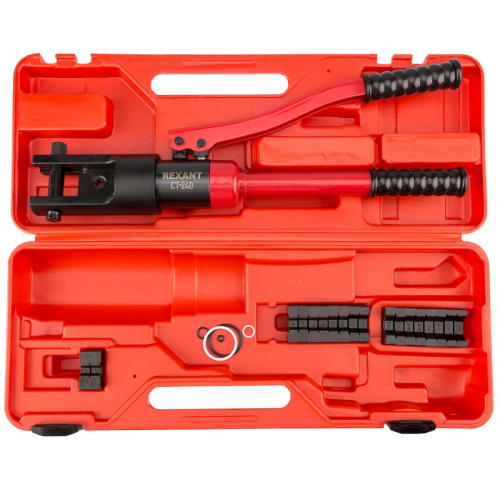 картинка Пресс гидравлический REXANT CT-240 (ПГР-240) для наконечников 16-240 мм² от магазина Сантехстрой