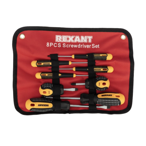 картинка Набор отверток 8 предметов REXANT от магазина Сантехстрой
