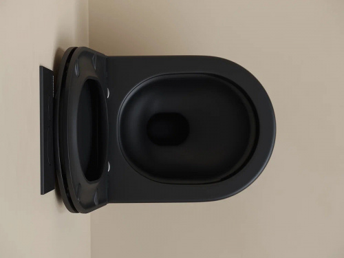 картинка Подвесной унитаз Ceramicanova Uno Rimless CN4007MB от магазина Сантехстрой