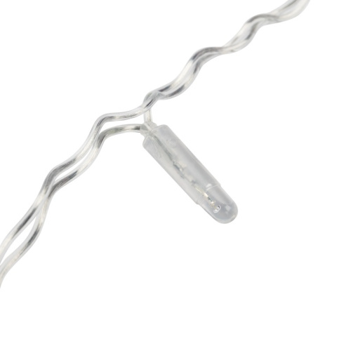 картинка Гирлянда Светодиодный Дождь 2x0,8м,  прозрачный провод,  230 В,  диоды ТЕПЛЫЙ БЕЛЫЙ от магазина Сантехстрой