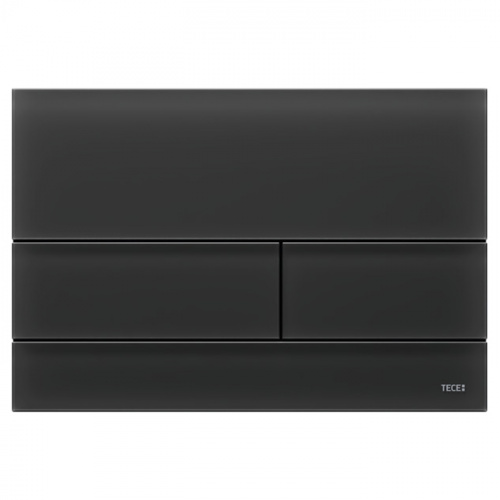 картинка TECEsquare II. Панель смыва, стекло черное сатинированное от магазина Сантехстрой