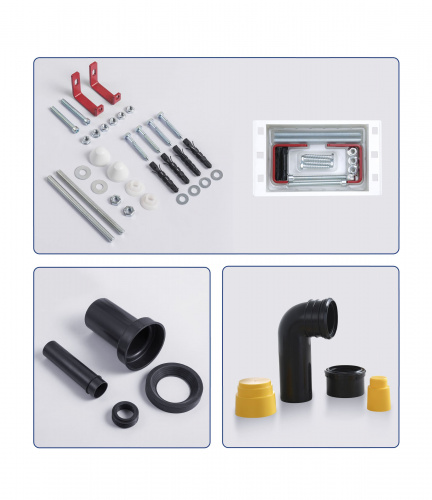 картинка Система инсталляции для подвесного унитаза 400х1160 (4 в 1 с клавишей смыва) Terminus от магазина Сантехстрой