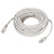 картинка Шнур коммутационный,  патч-корд U/UTP RJ45-RJ45, CAT 5e,  10м,  PVC серый REXANT от магазина Сантехстрой