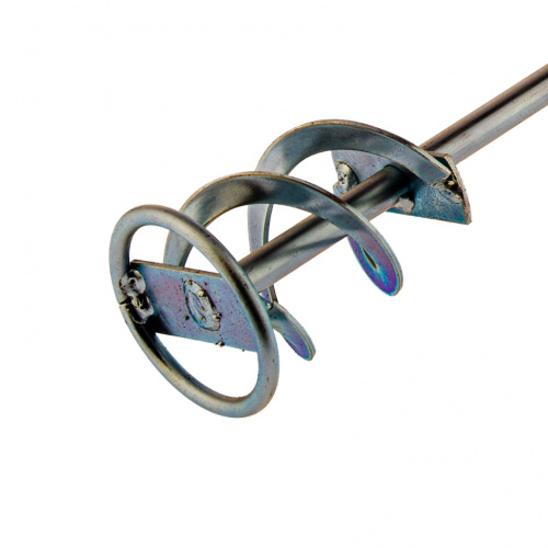 картинка Миксер для красок и штукатурных смесей, 60 х 400 мм, оцинкованный, хвостовик SDS Plus Denzel от магазина Сантехстрой