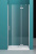 картинка Душевая дверь BelBagno Kraft 100 KRAFT-B-12-60/40-C-Cr-R профиль Хром стекло прозрачное от магазина Сантехстрой