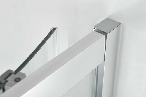 картинка Душевой уголок Alhpa VSQ-3AL900MT, 900*900, хром, стекло текстурное от магазина Сантехстрой