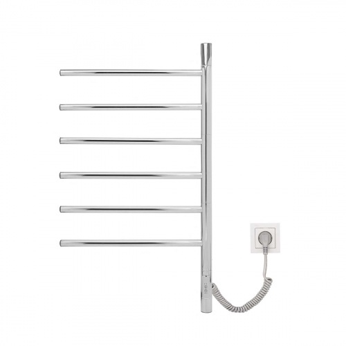 картинка Полотенцесушитель электрический Vincea VTD-1S2CE 43х80, хром, таймер от магазина Сантехстрой