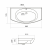 картинка Раковина накладная Santek Энигма 100 см 1.WH20.7.777 от магазина Сантехстрой