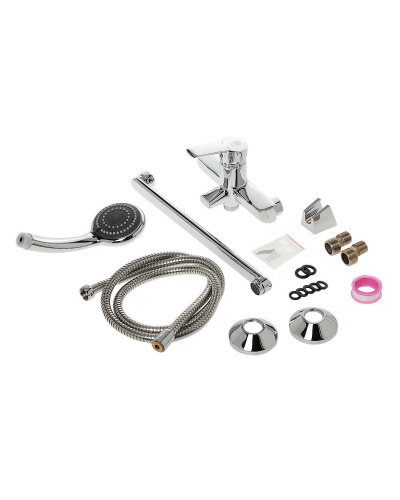 картинка Смеситель для ванны/душа Orange Prim M42-211cr с душевым набором от магазина Сантехстрой