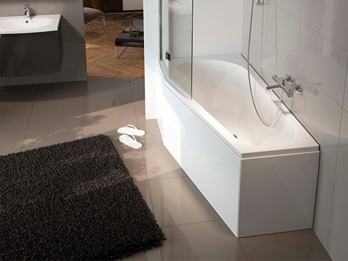 картинка Акриловая ванна Riho Delta 160x80 B068001005 (BB8200500000000) R без гидромассажа от магазина Сантехстрой