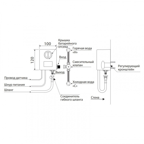 картинка Смеситель Timo для раковины встроенный, сенсорный черный Torne (4373/03SM) от магазина Сантехстрой