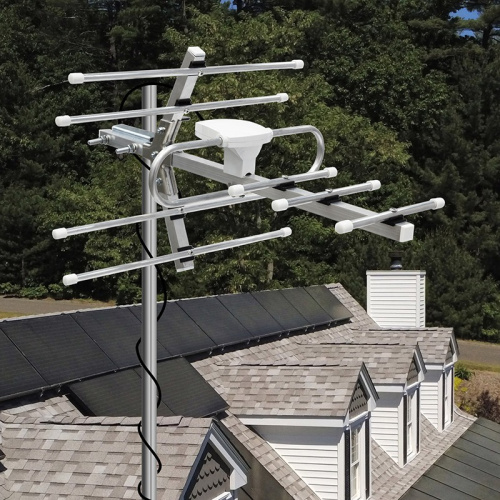 картинка ТВ антенна наружная «Активная» для цифрового ТВ DVB-T2, RX-411 REXANT от магазина Сантехстрой