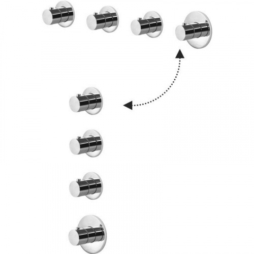 картинка Термостат для ванны Paffoni Modular Box MDE019CR от магазина Сантехстрой