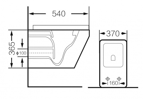 картинка Комплект 3 в 1: Grossman инсталляция 900.K31.01.000+клавиша 700.K31.02.210.210 черный матовый+унитаз GR-4440BMS, 3 места от магазина Сантехстрой