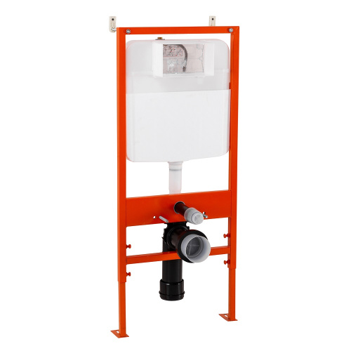 картинка Комплект 2 в 1 Система инсталляции для унитазов BelBagno BB026 с кнопкой смыва BB050CR.MAT от магазина Сантехстрой