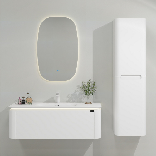 картинка Мебель B&W U925.SC1550 боковой шкаф, цвет Р01, петли DTS (1550x420х250) от магазина Сантехстрой