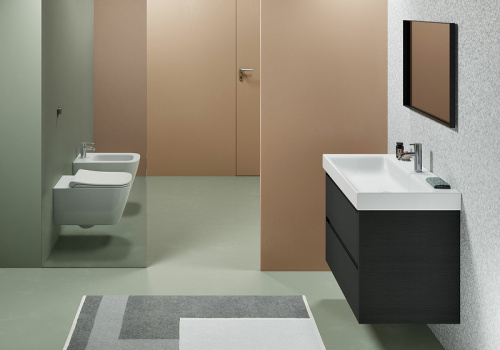 картинка Раковина GSI Nubes 120 9624111 Белая от магазина Сантехстрой